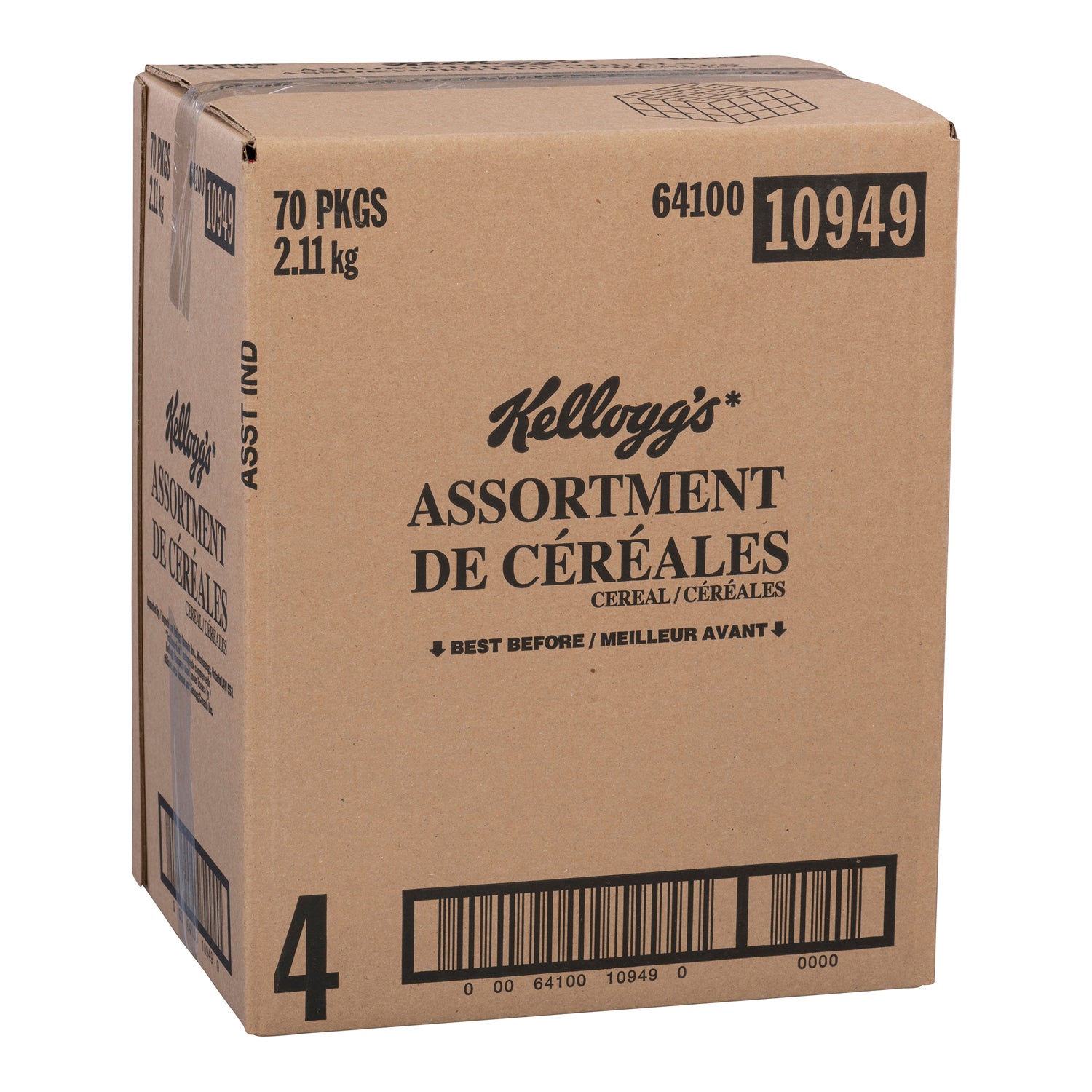 Cereal Assorted Individual - 70 x 30 g - Kellogg's - Restaurant and Foodservice Ingredients - Canadian Distribution - Image 2