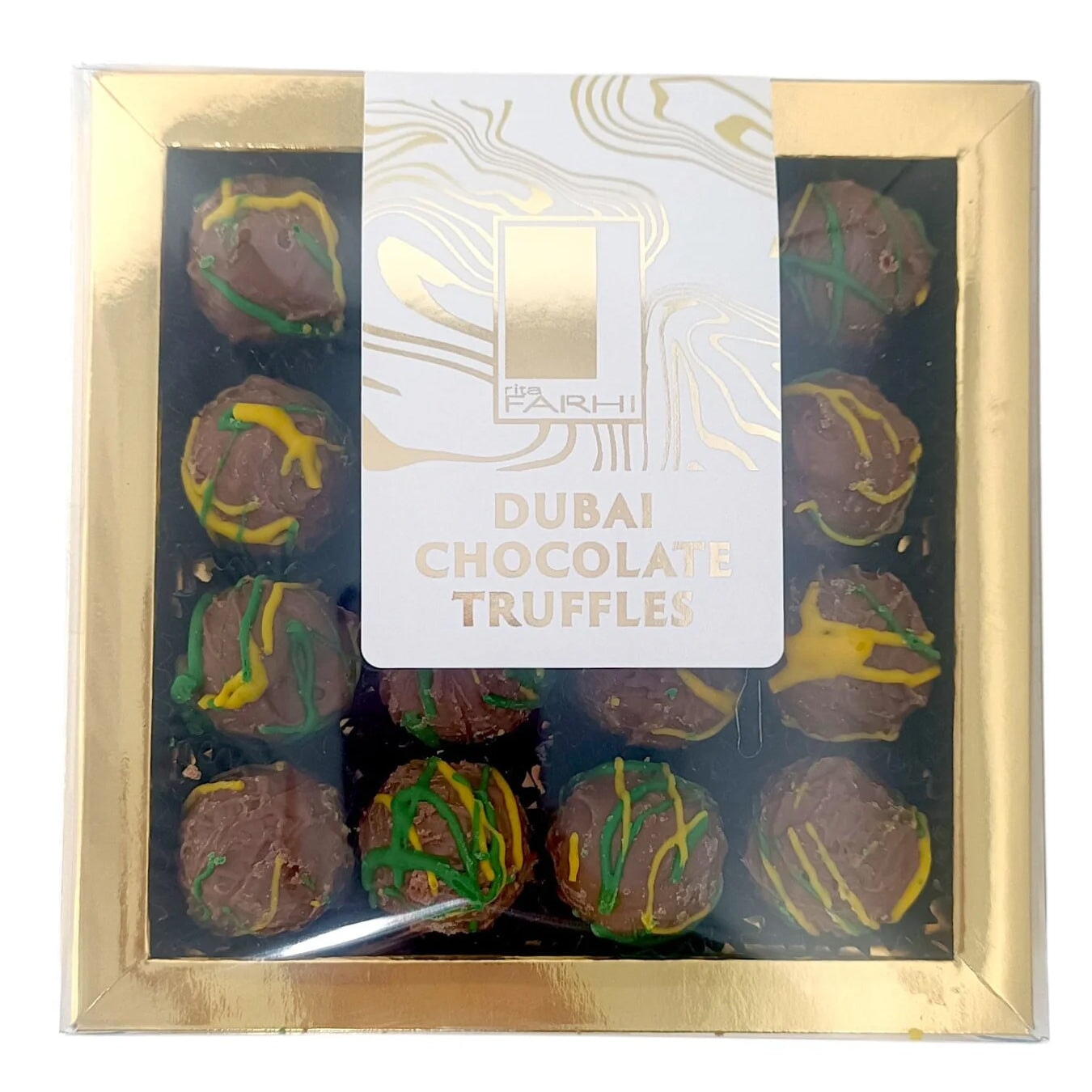 Dubai Chocolate Truffles in Luxury Gift Box, 144g - Image 4