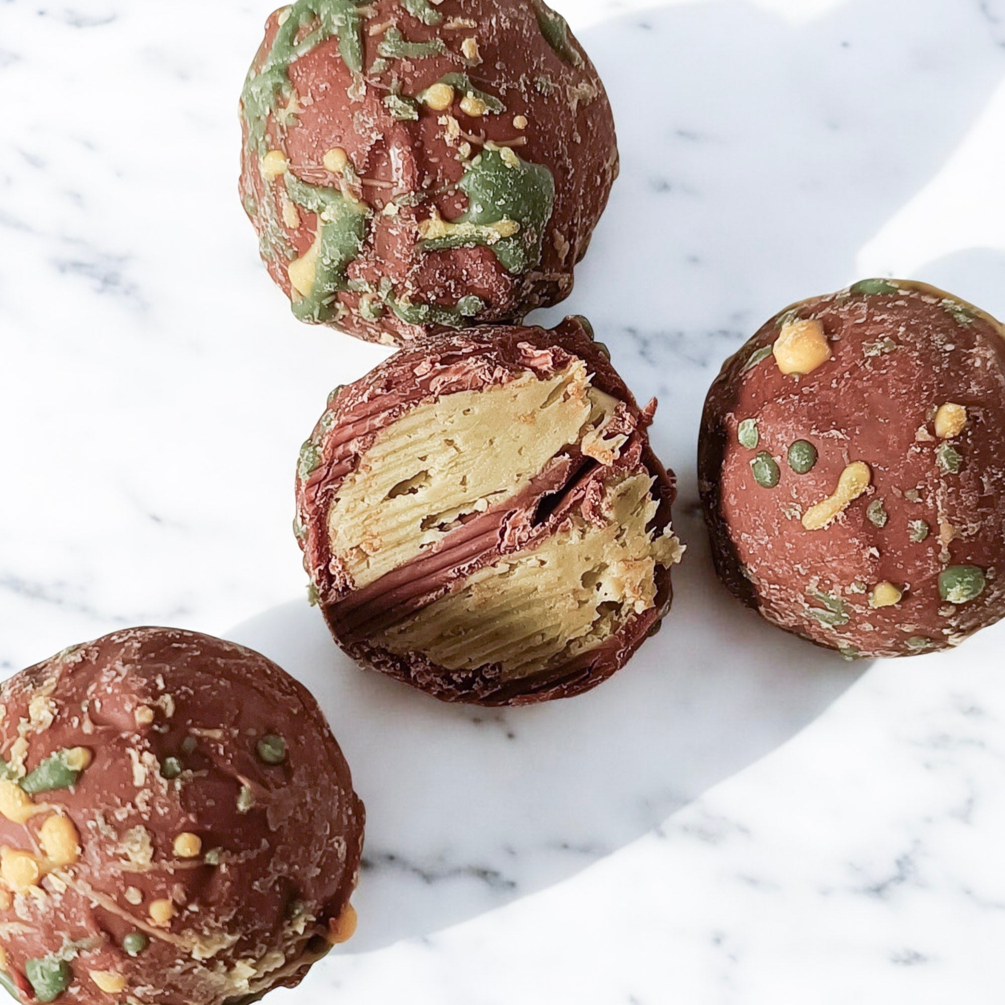 Dubai Chocolate Truffles in Luxury Gift Box, 144g - Image 2