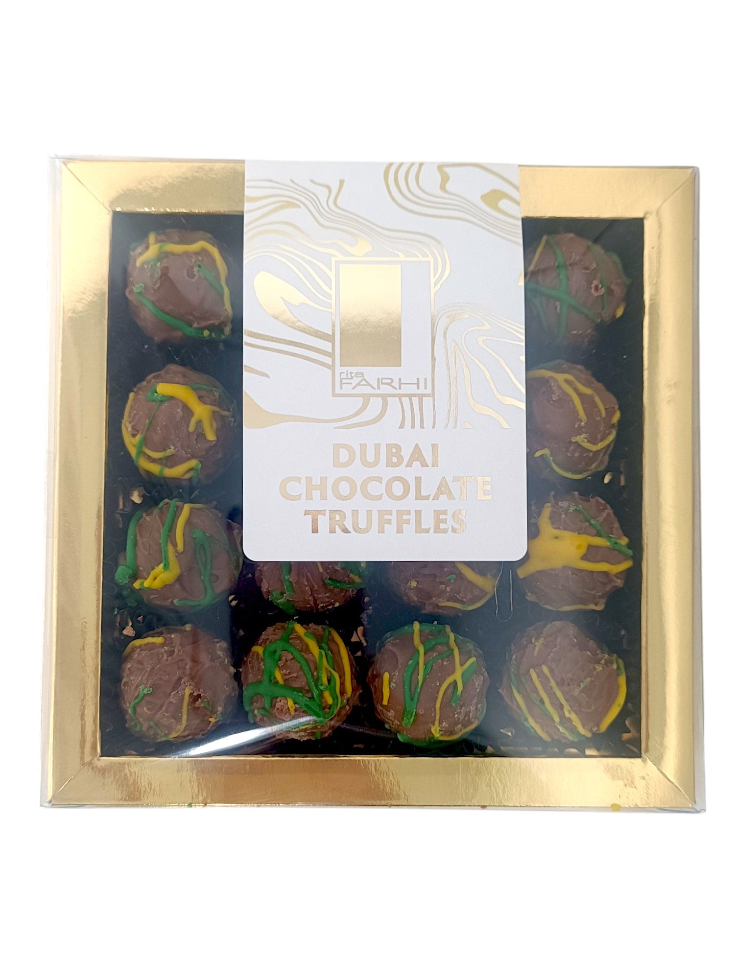 Dubai Chocolate Truffles in Luxury Gift Box, 144g - Image 3